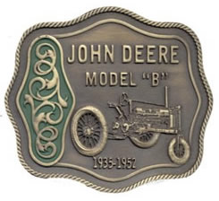 John Deere Model B, brass finish